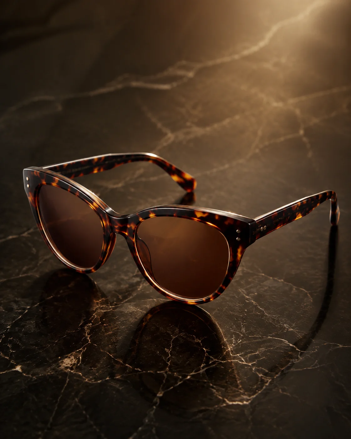 Nocturne in Tortoise with Brown lenses