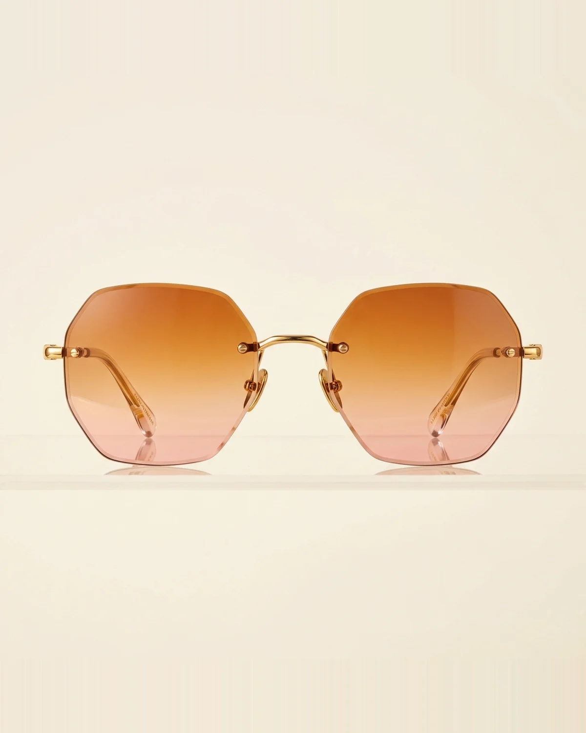 Sunset Horizon — front view — Polished Gold